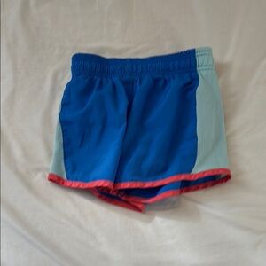 Athletic Works Kids Blue and Light Green Shorts